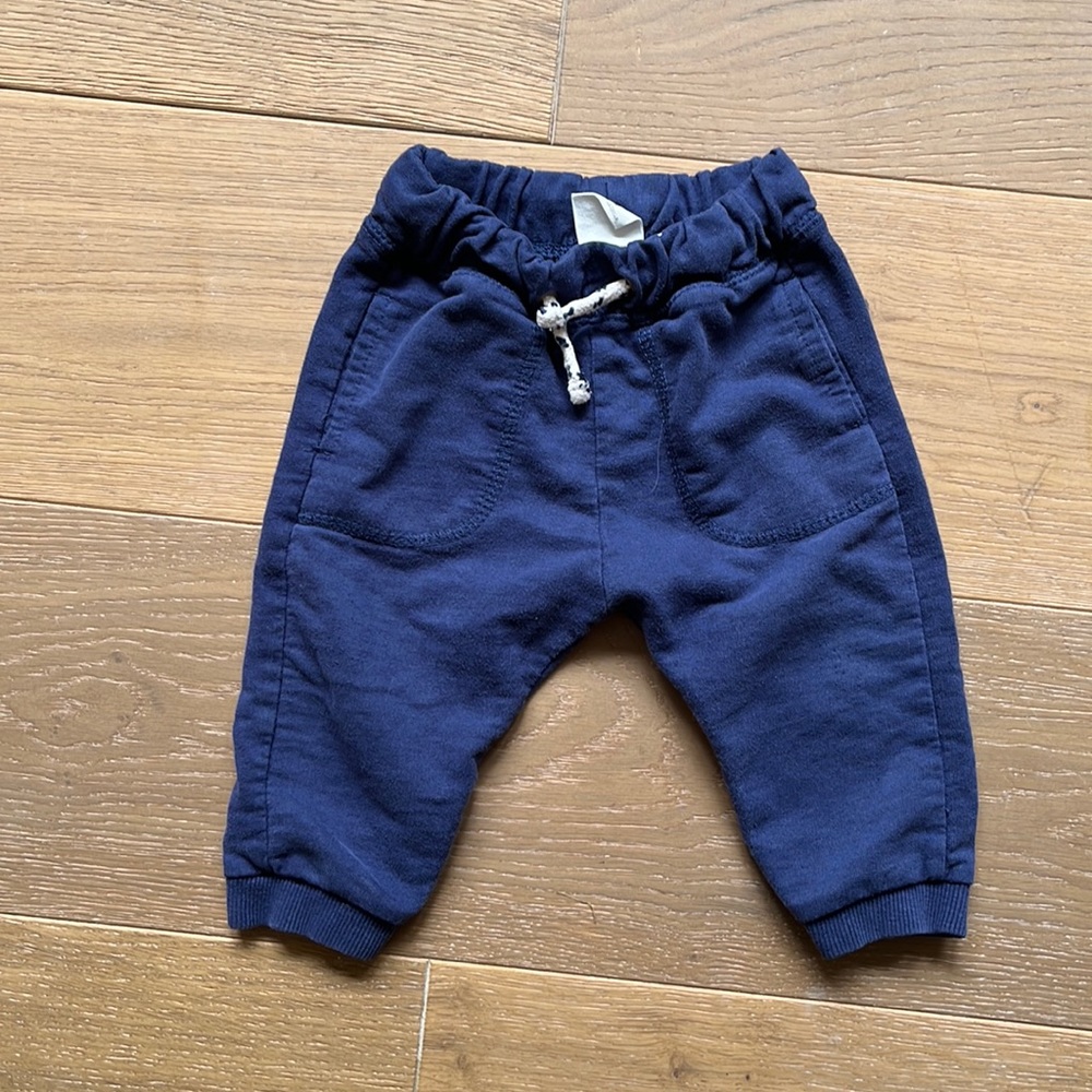 Zara 9-12 month boy joggers